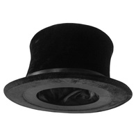 Costume de magicien pour adultes, chapeau pliable et pliable, pour danseuses adultes