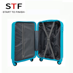 Juego de equipaje ABS para <span class=keywords><strong>adolescentes</strong></span>, carcasa dura, venta al por mayor, Maleta ABS para viajes de estudiantes, diseño de mano, equipaje de cabina ABS - Product Image 2