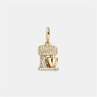 SP vente en gros en acier inoxydable or 18 carats série sport Tennis bricolage pendentif pour collier fabrication de bijoux