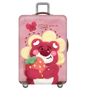 Housse de protection pour valise, écologique, créative, motif dessin animé mignon, vente en gros, personnalisable, durable, anti-poussière, décoration tendance - Product Image 4