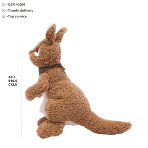 2025 nouveau jouet en peluche <span class=keywords><strong>kangourou</strong></span> avec sacs pour bébé Parent enfant personnalisé en peluche <span class=keywords><strong>kangourou</strong></span> doux créatif Animal sauvage peluche Simulation - Product Image 3