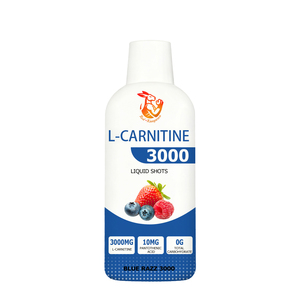 Líquido Oral de L-Carnitina Orgánica Directo de Fábrica con Ácido Pantoténico y L-Carnitina, Favorece el Crecimiento Muscular Magro, Bebida para Fitness - Product Image 1