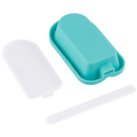 Moldes de silicona reutilizables y coloridos para helados con diseño apilable y tapas individuales, fabricantes de helados para uso familiar