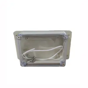 Plastic boxes with ear and * lid SAIPWELL IP65 waterproof OEM plastic enclosure SP-F8-TR 115*85*35mm