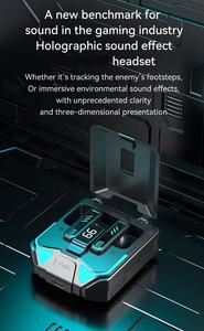 Écouteurs sans fil de haute qualité GQ09, écouteurs intra-auriculaires pour joueurs, <span class=keywords><strong>studio</strong></span> professionnel, avec réduction de bruit, chipset JL pour le jeu - Product Image 3