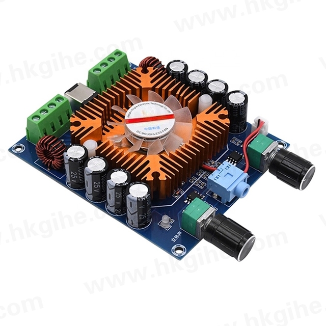 hot sell XH-A372 TDA7850 Digital Power Amplifier HIFI Audio Board 50W*4 Sound Amplifiers Class AB 4 Channel Car Amplificador