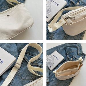 Bolso Mini Retro de un Solo Hombro con Correa Ajustable en Promoción |   Bolsa de Lona Estilo Coreano con Logotipo Personalizado - Product Image 3