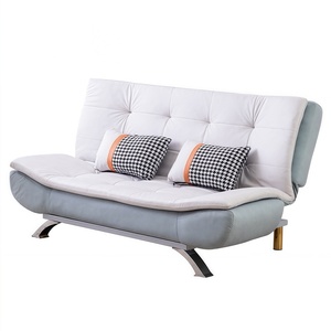 Hiện Đại Loveseat Ngủ Sofa Giường Có Thể Điều Chỉnh Bộ Nhớ Bọt <span class=keywords><strong>Futon</strong></span> Chuyển Đổi Ghế Với 2 Gối Gối Cho Phòng Khách Phòng Ngủ - Product Image 1