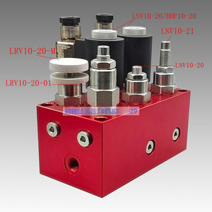 Vanne solénoïde hydraulique Et04-2sv, ensemble de vanne à double vitesse, à deux voies, port G1/2 pour machines de levage - Product Image 2