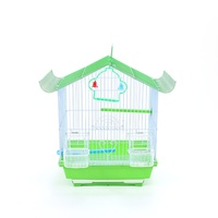 Cage à oiseaux en fil métallique de type maison pour animaux de compagnie, petite, moyenne, grande, nid d'oiseau, cage de reproduction pour oiseaux, cage pour animaux de compagnie, cage à perroquets