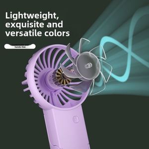Nuevo Producto 2025 Ventilador Portátil Recargable por USB con Diseño Plegable para Exteriores - Product Image 3