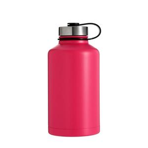 <span class=keywords><strong>Laser</strong></span> logo peint Moitié Gal Growler 64OZ bouteille d'eau isolée en acier inoxydable bière écologique - Product Image 3