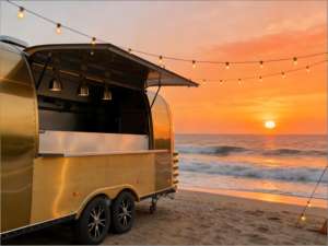 Conversión de Camión de Caja en Cocina Móvil con Refrigerador Integrado y Ventana de Servicio para Catering de Alto Volumen - Product Image 1