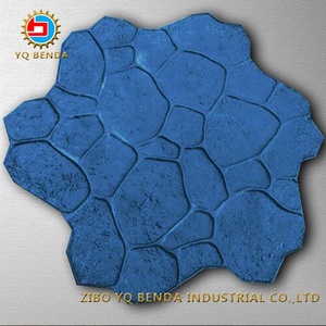 GOINYON Stampi in Gomma Decorativi per Pavimentazione, Tappetini per Impronte su Calcestruzzo, Stampi in Gomma Personalizzabili per Colori/Misure, Imitazione - Product Image 2