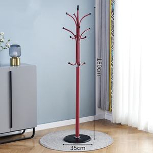 Bosque abrazo minimalista espejo de pared de hierro hogar decorativo soporte de abrigo de Metal para uso en la sala de estar - Product Image 2