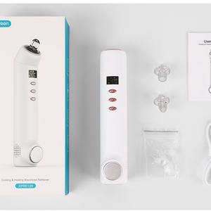 Appareil de beauté rechargeable 2-en-1 pour usage domestique : extracteur de points noirs et compresse chaude et froide - Product Image 5