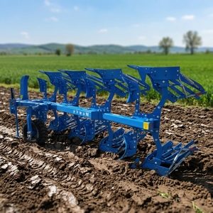 Charrue à socs diesel LEROX haute capacité à 3 rangs, réversible hydrauliquement, avec roulement à billes, garantie 1 an, pour l'agriculture à grande échelle - Product Image 1