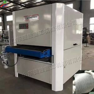 Lijadora de banda ancha de rastrojo blanco de madera maciza puerta de madera armario imprimación máquina lijadora máquina pulidora plana - Product Image 2