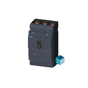 Interruptor Automático de Sobrecarga Ajustable Industrial 3VM1340-4EE32-0AA0 3P 400A MCCB 36kA 415V T-M 220 ATFM Original - Product Image 1