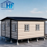 Maison Modulaire Pliante Moderne de 20-40 Pieds Carrés, 2 Chambres, avec Système Hydraulique et Conception Robuste pour Logement Annexe et Mini-Maison