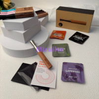   Inhalateur pour arrêter de fumer, bâton d'inhalation aromatique en bois, diffuseur d'aromathérapie sans fumée aux huiles essentielles, dispositif d'aromatisation de l'air
