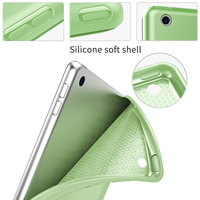TPU souple Étui Pour Tablette pour iPad 10.2 Pouces Couverture Intelligente pour étui ipad 9 génération