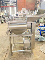 Dzjx Eenkanaals 4kw Fruit En Groente Peeling Pitting Juicer Slaan Mango Beater Machine