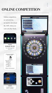 YULONG X5 Indoor Standing Alloy Electronic Dartboard <b>Game</b> Commercial Electric Dart <b>Machine</b> for Amusement <b>Arcade</b> - Product Image 4