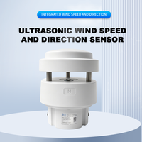 Sensor ultrasónico SENTEC 2 en 1 de velocidad y dirección del viento, sin piezas móviles, anemómetro industrial para estación meteorológica