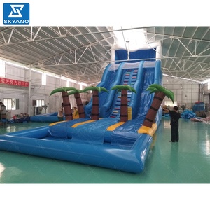 Grande glissière gonflable commerciale de château plein d'entrain de glissière de rebond de glissière d'eau pour la <span class=keywords><strong>piscine</strong></span> - Product Image 4