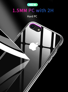 IVANHOE Soft TPU Bumper custodia rigida per PC trasparente per iPhone XR XS Max X 6 <span class=keywords><strong>6S</strong></span> 7 8 <span class=keywords><strong>Plus</strong></span> custodia protettiva antipolvere in Silicone - Product Image 2