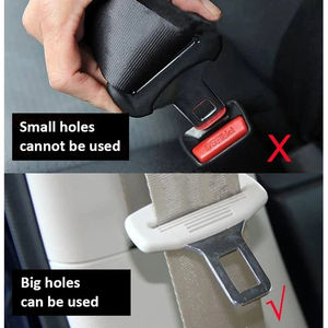 ตัวแปลงคลิปเข็มขัดนิรภัยรถยนต์อัลลอยด์แบบคลิกเดียว - Product Image 6