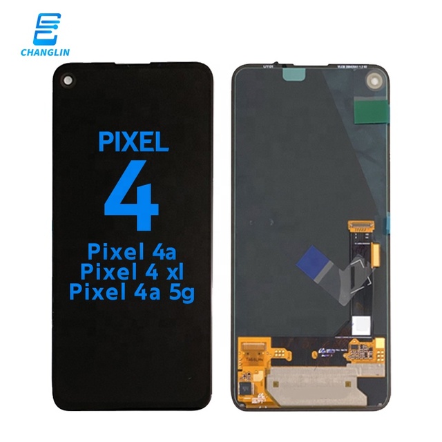 Ecran for Google Celular Digitizer Panel 100% Warranty Original LCD Touch Screen Google Pixel 4a 5g Phone Screen 24 Hours Online