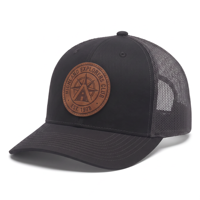 Casquettes de camionneur Richardson 112 de qualité supérieure, broderie personnalisée, logo en cuir, casquette snapback à profil moyen pour hommes et femmes, OEM ODM