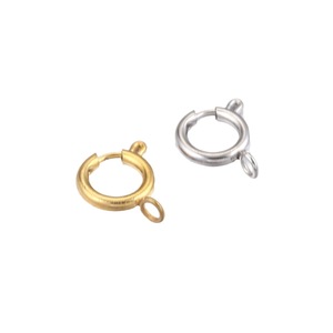 Fermoirs à ressort en acier inoxydable PVD or pour bijoux |   Fermoirs de Verrouillage Imperméables et Durables pour Colliers et Bracelets DIY - Product Image 5