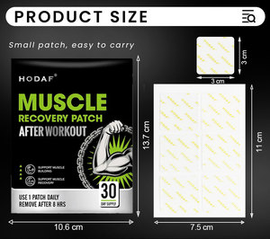 OEM Yüksek Kaliteli Kas İyileştirme Bandı Vitaminler ve Mineraller Transdermal Salım Bandı Kas Rahatlaması için Enerji Takviyesi - Product Image 6