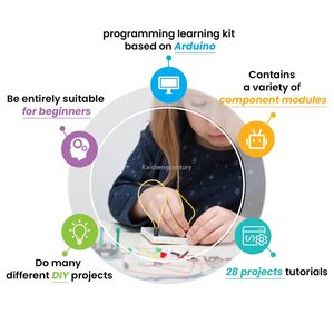 Kit <span class=keywords><strong>de</strong></span> Componentes Electrónicos para Educación STEM Compatible con Mega Plus, Kit <span class=keywords><strong>de</strong></span> Introducción - Product Image 2