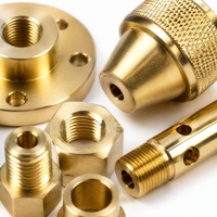 Pièces OEM ODM personnalisées en acier inoxydable et laiton usinées CNC par tournage et fraisage, haute précision, pour usinage de filetage, moletage et brochage en série