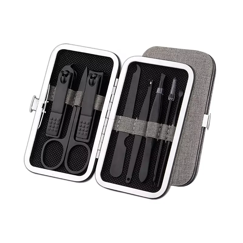 8 шт., набор для маникюра и педикюра из нержавеющей стали