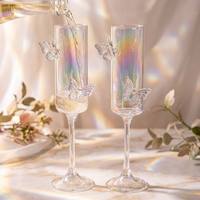Verres à shot en cristal soufflé à la main, design moderne, pour mariages et fêtes, vente en gros