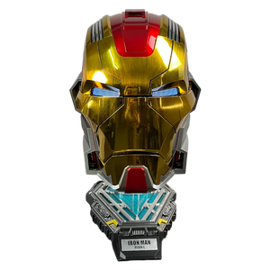 หมวกเหล็กไอรอนแมน MK17 รุ่นภาษาจีนและภาษาอังกฤษ ของสะสมส่วนตัว คอสเพลย์ ของประกอบฉากภาพยนตร์ สำหรับผู้ใหญ่ งานอีเว้นท์ มีสินค้าในสต็อก - Product Image 4