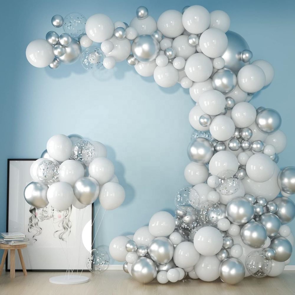 Silver white