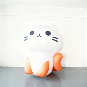 ตุ๊กตา<span class=keywords><strong>แมว</strong></span>การ์ตูนเป่าลมสั่งทำพิเศษสำหรับพื้นที่กลางแจ้งขนาดใหญ่ที่มีไฟประดับ สำหรับตั้งแคมป์ ห้างสรรพสินค้า และของตกแต่งเป่าลม - Product Image 1