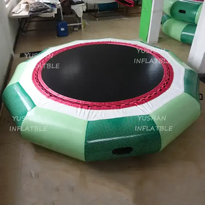 Parco Acquatico Gonfiabile in PVC, Oggetti Galleggianti per Giochi d'Acqua per Bambini, Trampolino per Sport e Avventura, Uso per Asili - Product Image 4