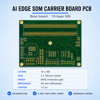 Fabricant de cartes PCB nues pour modules IA Edge SOM - Fabrication de cartes PCB personnalisées pour modules informatiques embarqués industriels