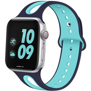 Silicone souple Sport bandes Iwatch pour <span class=keywords><strong>l</strong></span>'<span class=keywords><strong>apple</strong></span> <span class=keywords><strong>Watch</strong></span> Series 5/4/<span class=keywords><strong>3</strong></span>/2/1 - Product Image 5