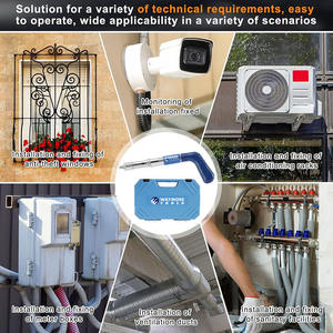 ชุดเครื่องยิงตะปูคอนกรีตสำหรับโรงงาน พร้อมตะปู 200 ชิ้น ปรับความเร็วได้ 5 ระดับ พร้อมเครื่องยิงลมในตัว - Product Image 5