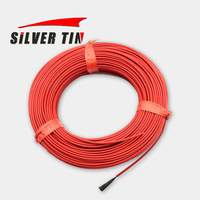 Câble chauffant à infrarouge 24K, en Fiber de carbone, en PTFE, câble électrique pour sol chauffant, serre, livraison gratuite