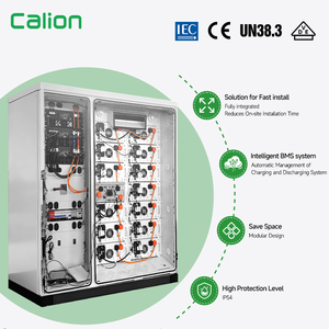 Calion CLN-BESS261 125kW 261kWh ระบบไฮบริดพลังงานแสงอาทิตย์สำหรับอุตสาหกรรมและพาณิชย์ แบบออนกริด/ออฟกริด ระบายความร้อนด้วยอากาศ IP54 ระบบกักเก็บพลังงาน 5 ปี - Product Image 4