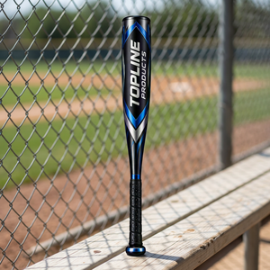 Bate de béisbol de aleación de aluminio de alto rendimiento de 28 pulgadas en azul y negro, 1 pieza, para jugadores expertos - Product Image 1